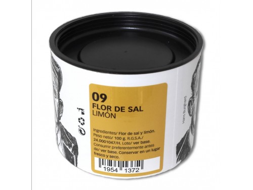Flor de Sal con Limón 100 g.