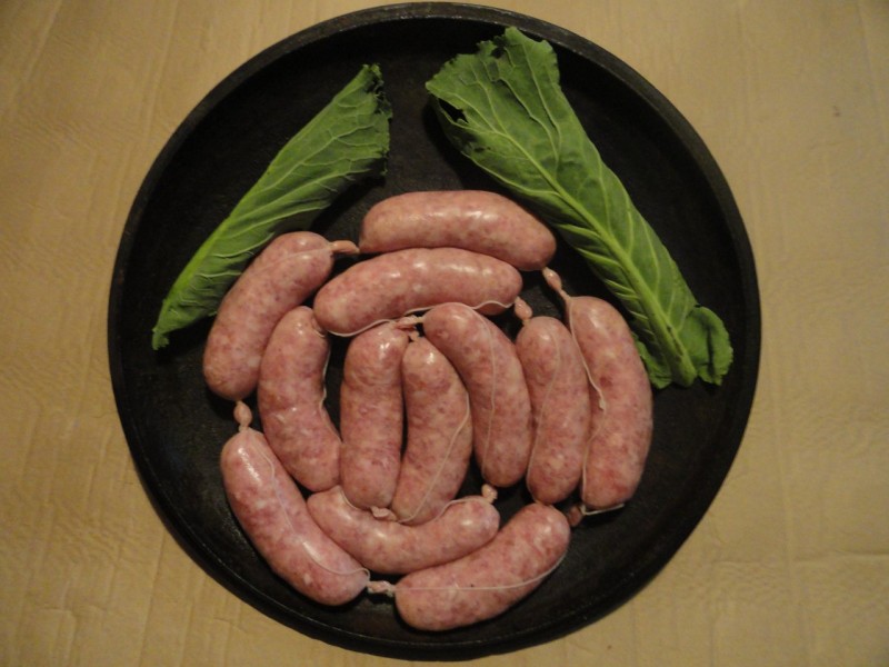 Chorizo Criollo 50% cerdo celta 50% cerdo blanco 10 a 12 piezas kg.