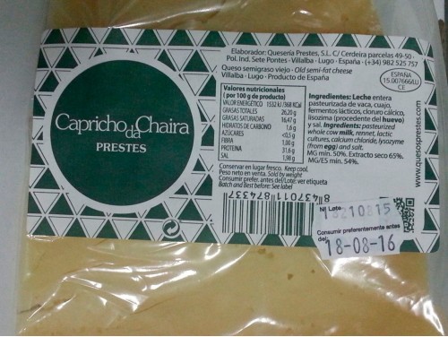 Queso Capricho da Chaira