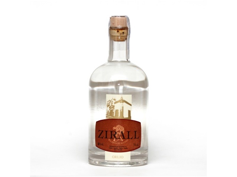 Orujo Blanco Zirall 70cl