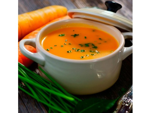 Crema de zanahoria al romero tarro P.N. 400 Grs.