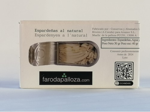 Espardeñas al natural 45 GRS.